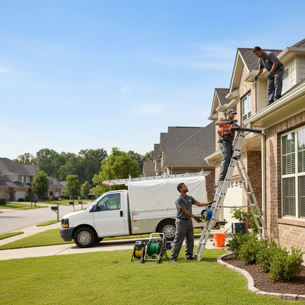 Home Gutter Service in Shirley, AR near me